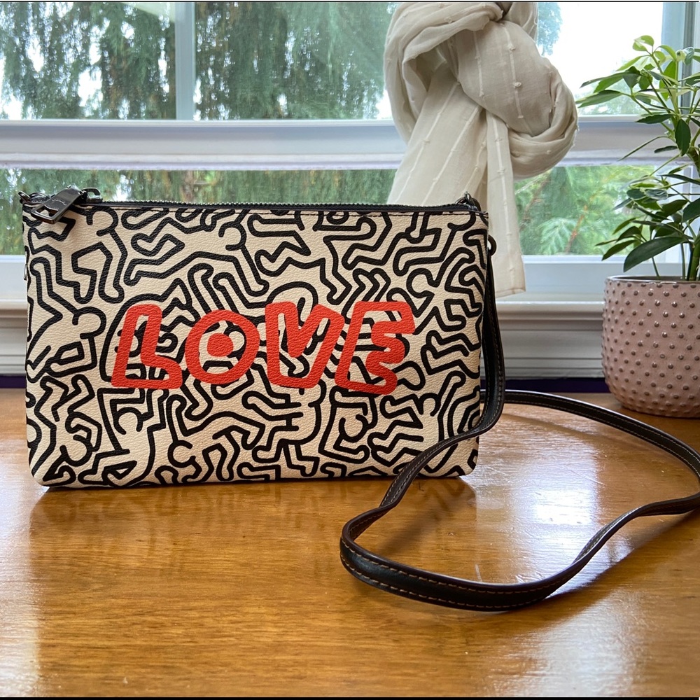 Coach d Keith Haring Lyla Crossbody Bag in Like-New Condition